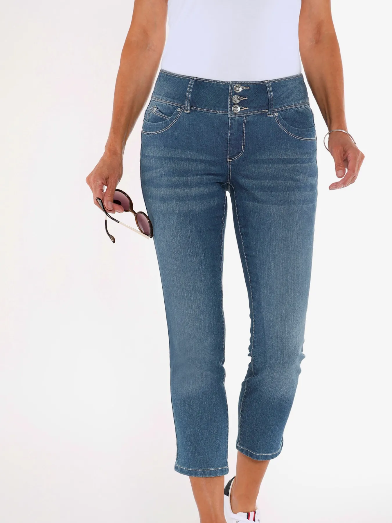 Jean 7/8 qualité coton