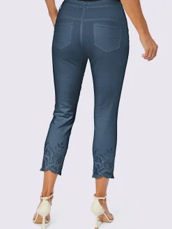 Jean 7/8 qualité coton