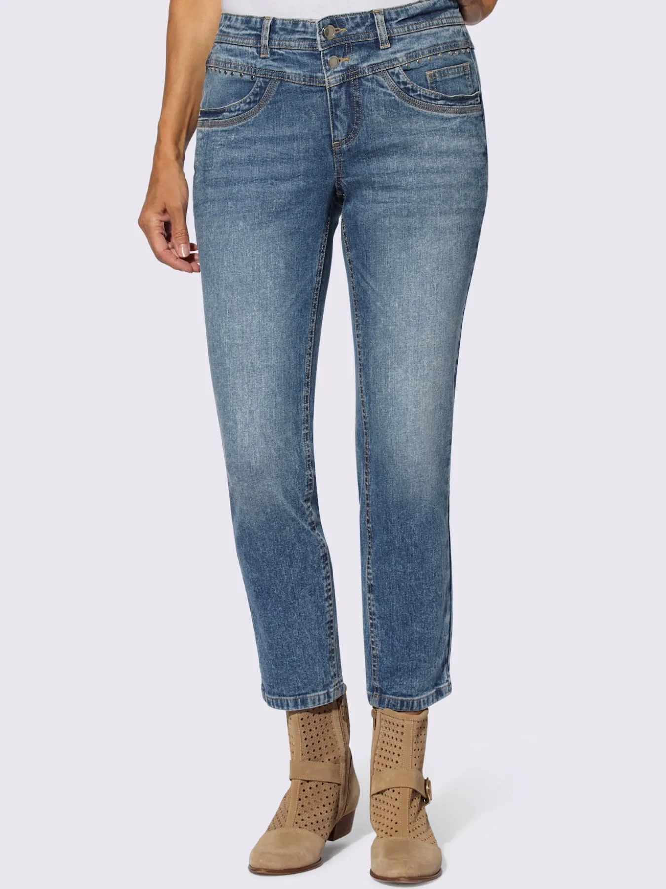 Jean 7/8 qualité coton