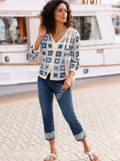 Jean 7/8 qualité coton