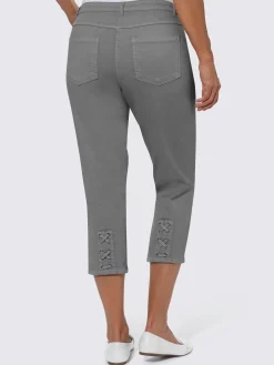 Jean 3/4 qualité coton doux sur la peau