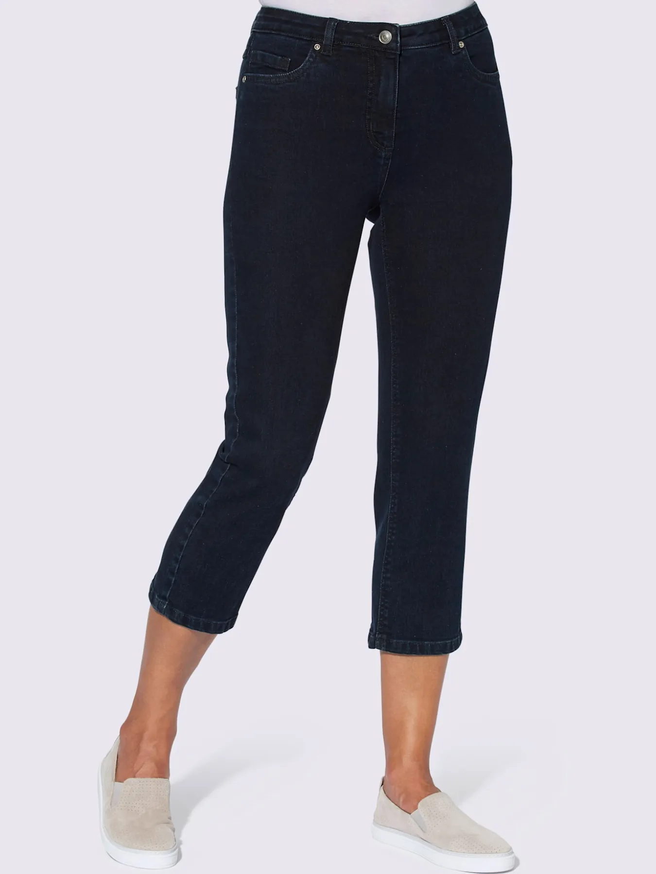 Jean 3/4 qualité coton doux sur la peau