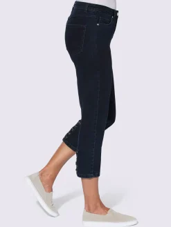 Jean 3/4 qualité coton doux sur la peau