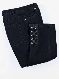 Jean 3/4 qualité coton doux sur la peau