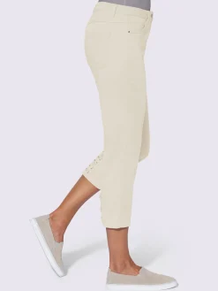 Jean 3/4 qualité coton doux sur la peau