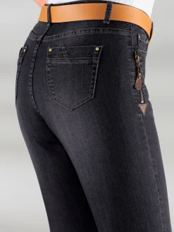 Jean avec poches originales en qualité extensible
