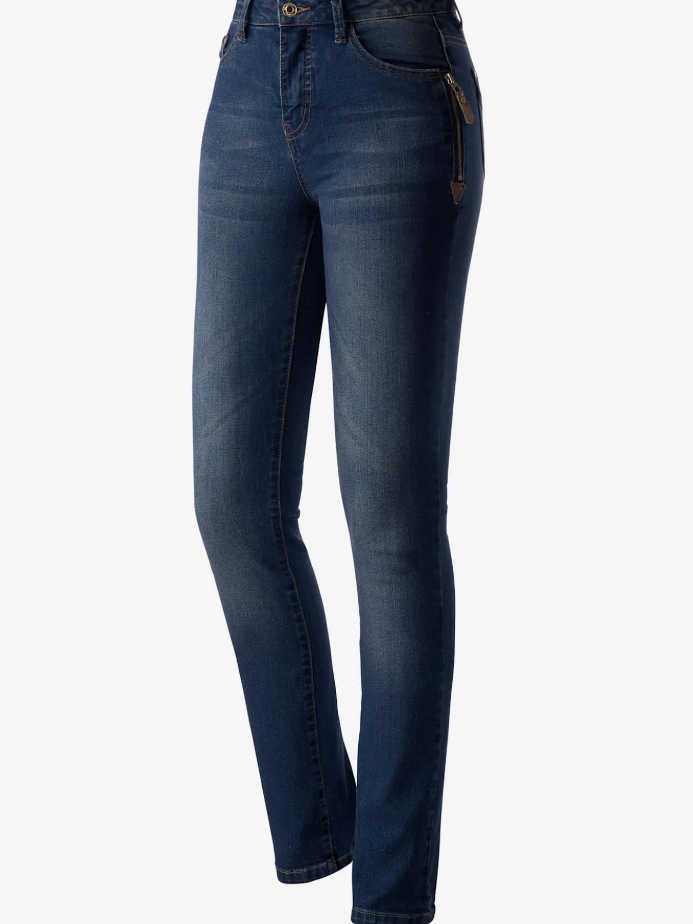 Jean avec poches originales en qualité extensible