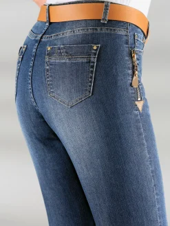 Jean avec poches originales en qualité extensible