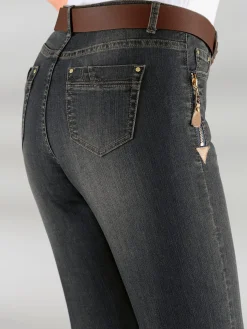 Jean avec poches originales en qualité extensible