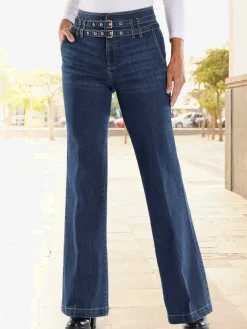 Jean bootcut ceinture