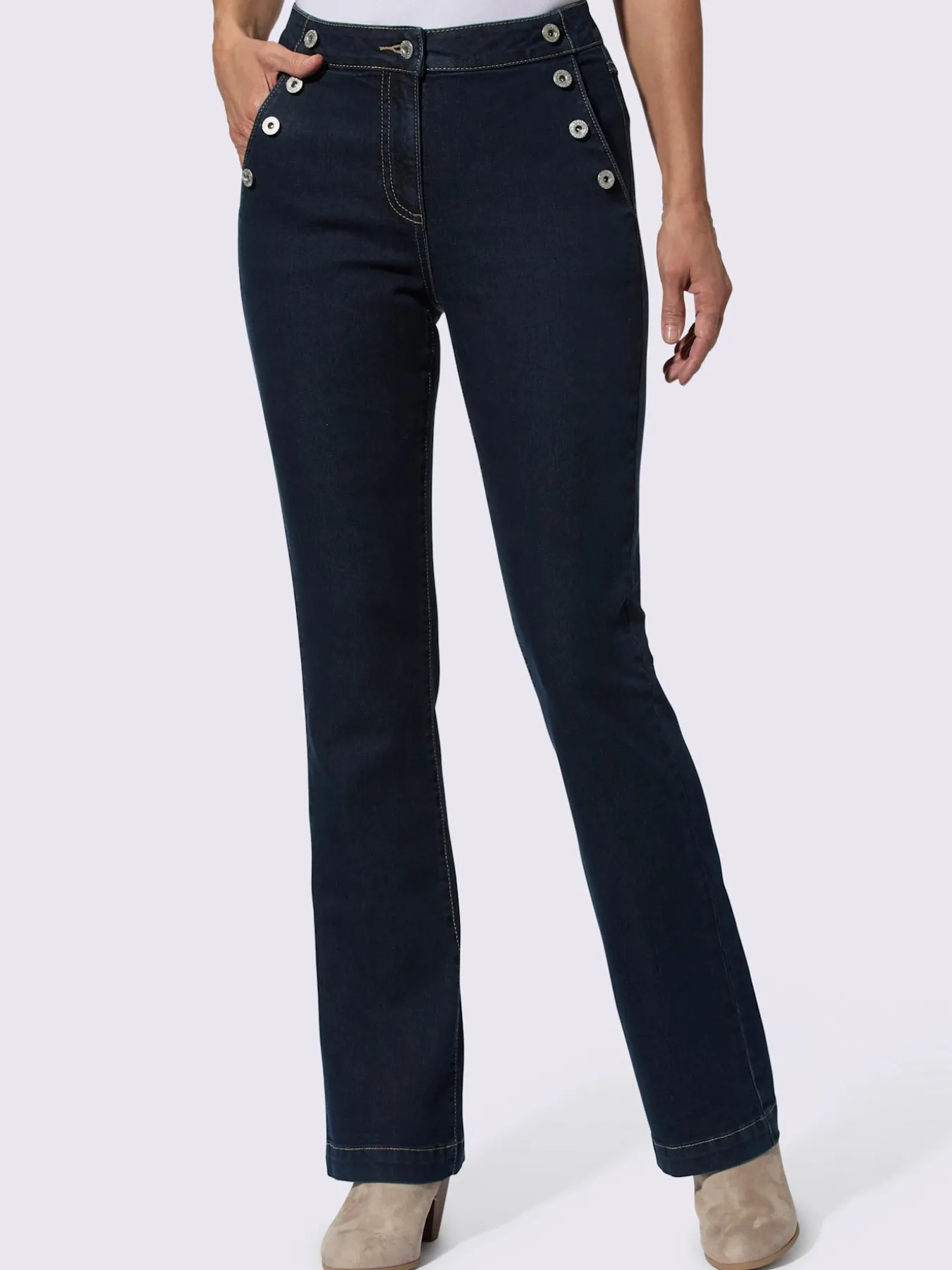 Jean bootcut qualité coton