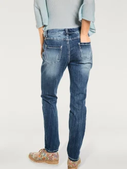 Jean boyfriend coupe droite