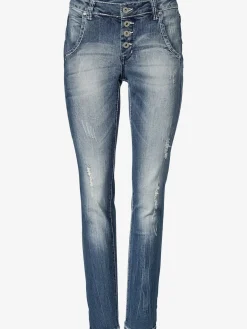 Jean boyfriend coupe droite