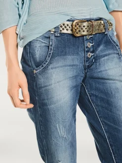 Jean boyfriend coupe droite