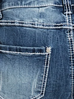 Jean boyfriend coupe droite