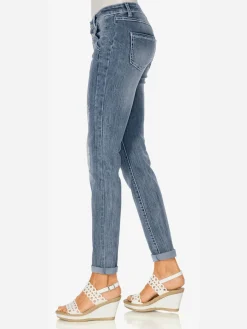 Jean boyfriend coupe droite