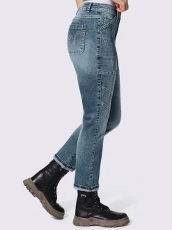 Jean boyfriend poches plaquées