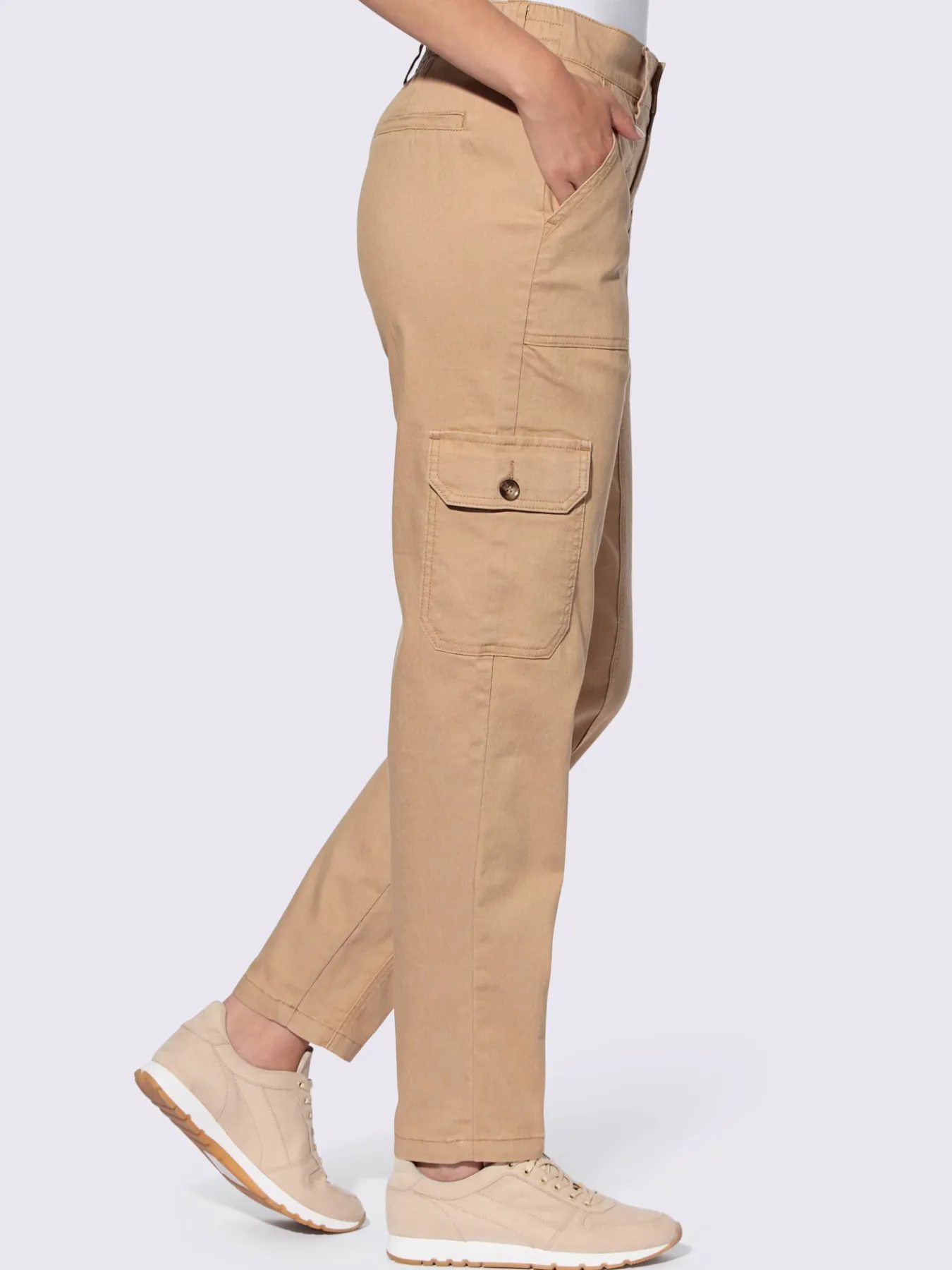 Jean cargo coupe cargo décontractée
