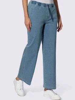Jean ceinture élastique