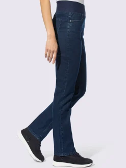Jean ceinture élastique confortable