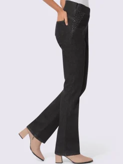 Jean ceinture élastique confortable