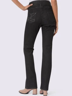 Jean ceinture élastique confortable