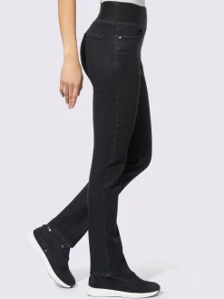 Jean ceinture élastique confortable