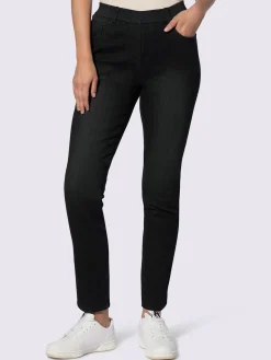 Jean ceinture élastique pour plus de confort