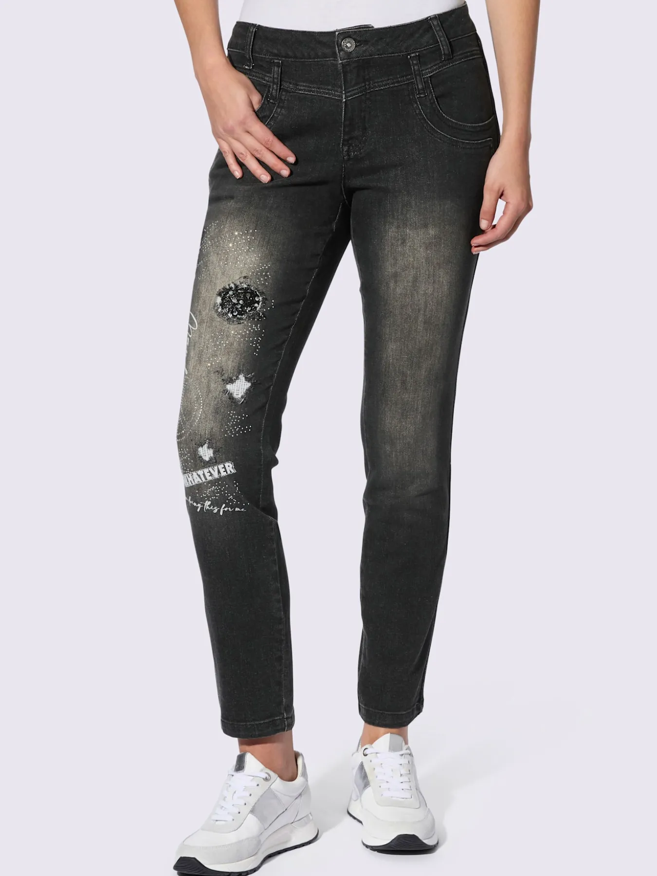 Jean coton extensible confortable