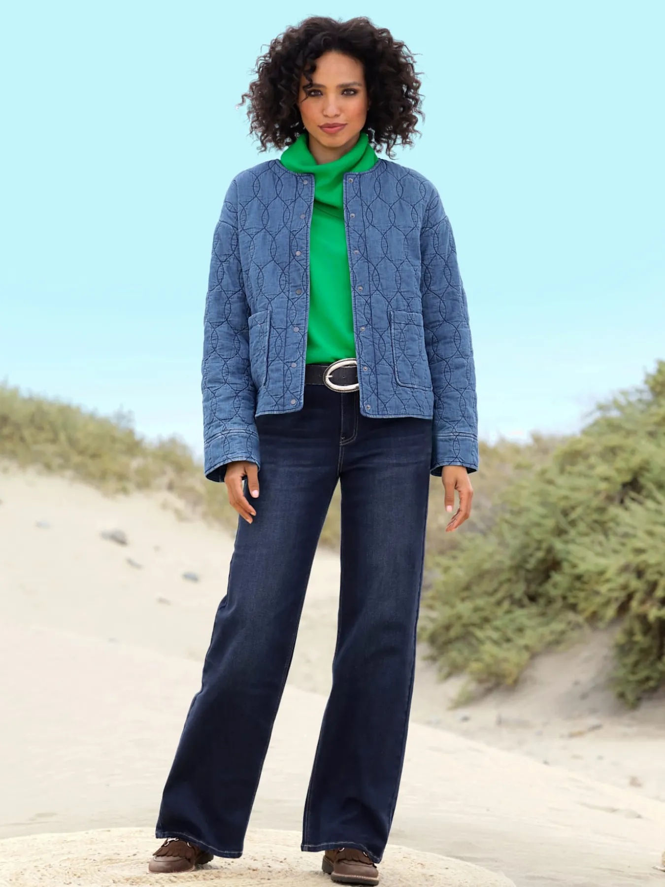 Jean coupe tendance et large