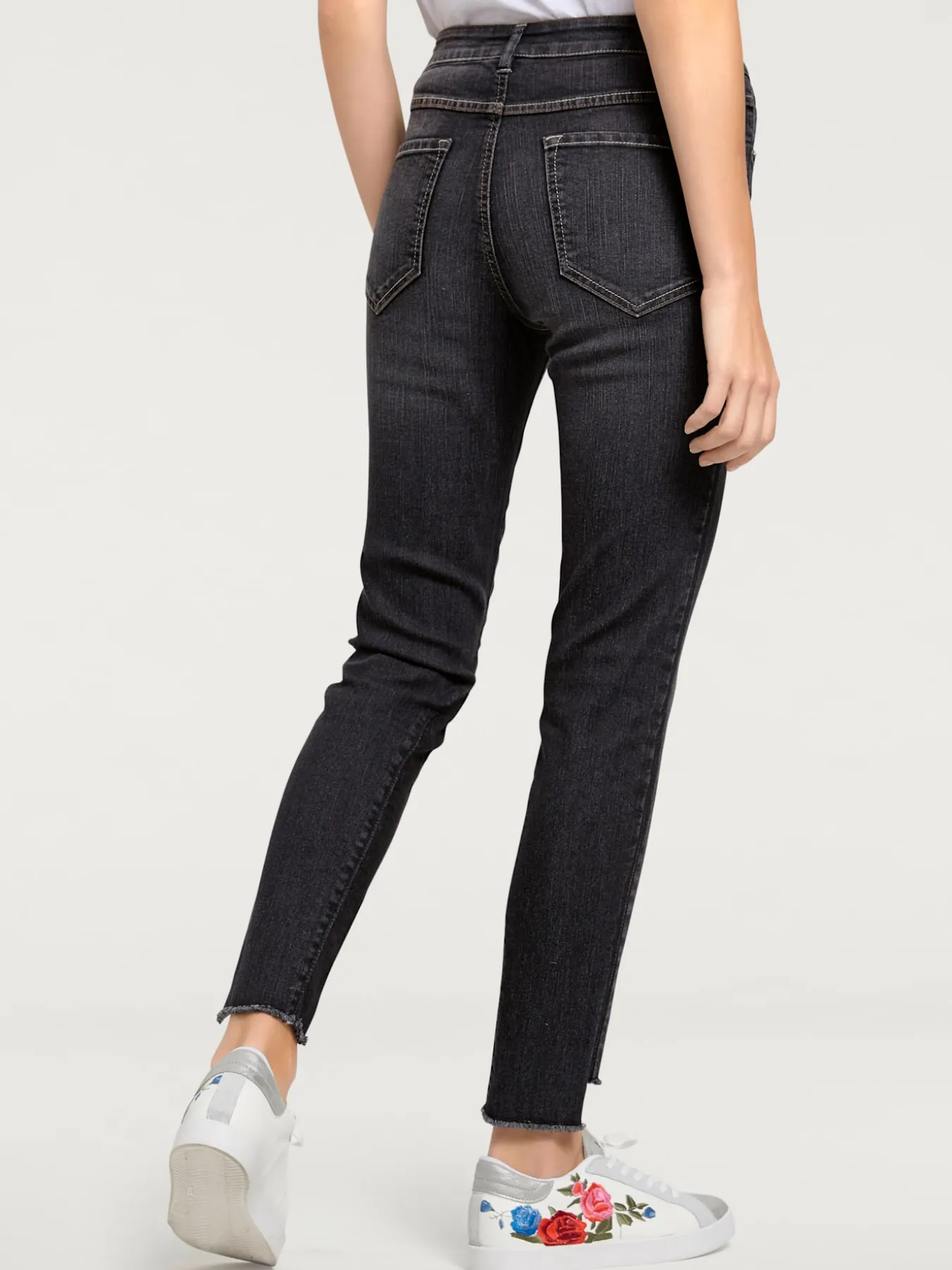 Jean déchiré longueur 7/8