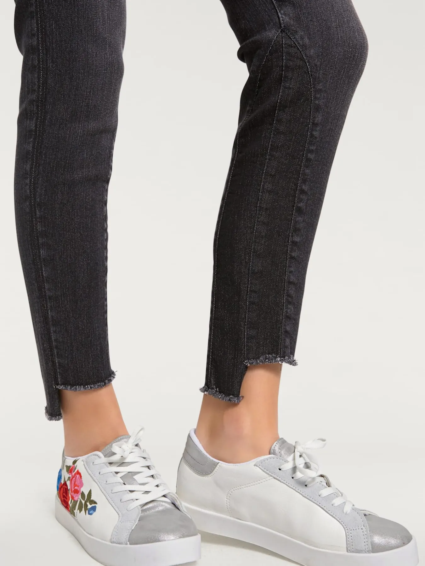 Jean déchiré longueur 7/8