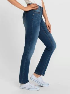 Jean droit avec coton