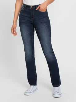 Jean droit avec coton