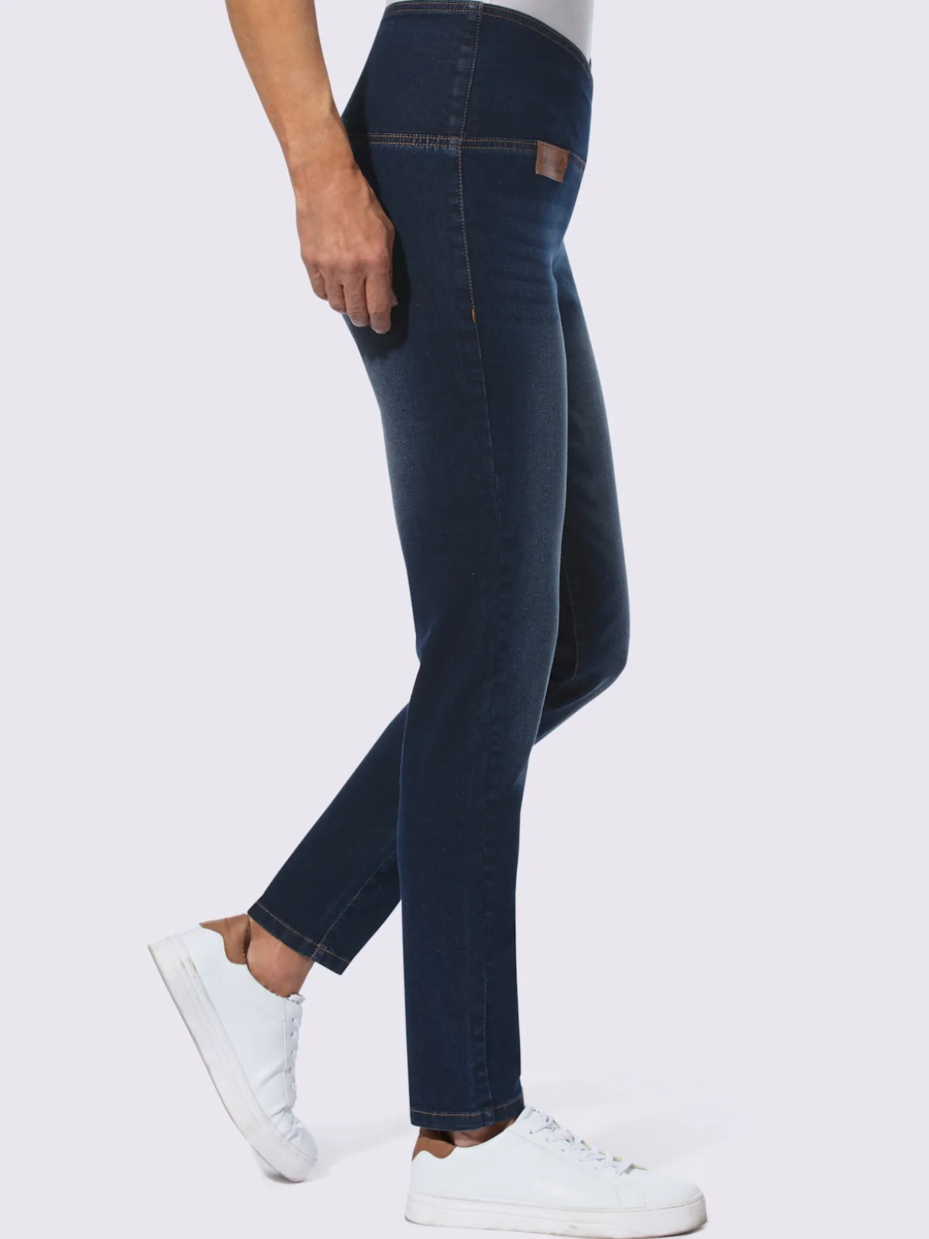 Jean extensible qualité coton doux sur la peau