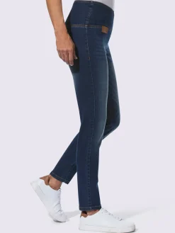 Jean extensible qualité coton doux sur la peau