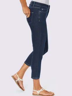 Jean femme 7/8 delavé