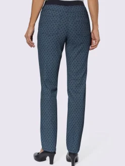Jean femme confortable avec ceinture élastique