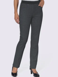 Jean femme confortable avec ceinture élastique