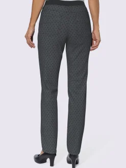 Jean femme confortable avec ceinture élastique