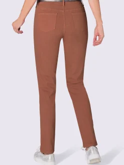 Jean femme coupe skinny 4 poches taille haute