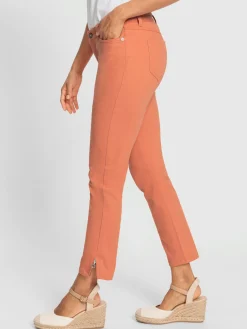 Jean fentes latérales à glissière