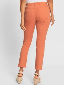 Jean fentes latérales à glissière