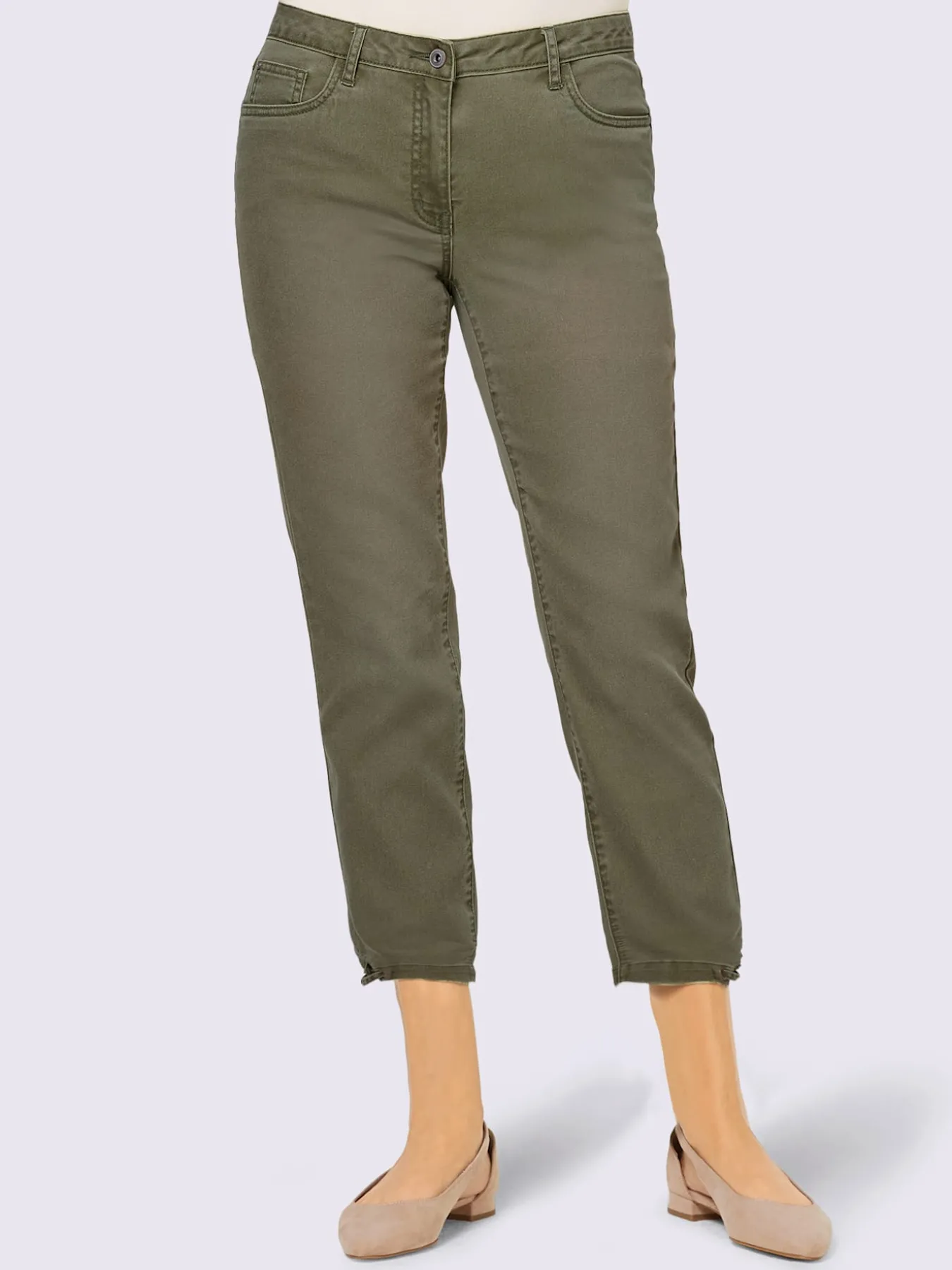 Jean forme courte tendance