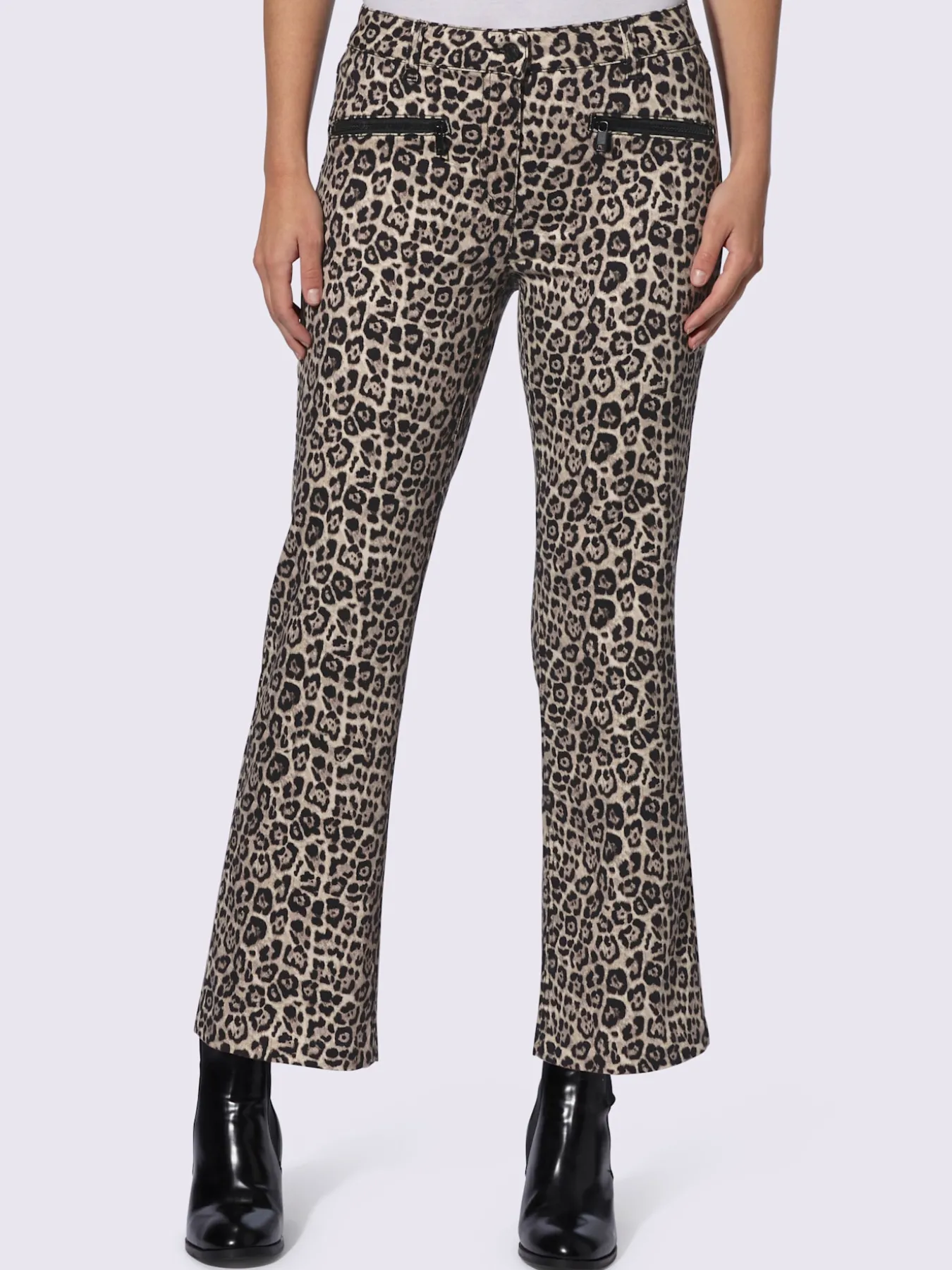 Jean joli motif léopard