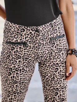 Jean joli motif léopard