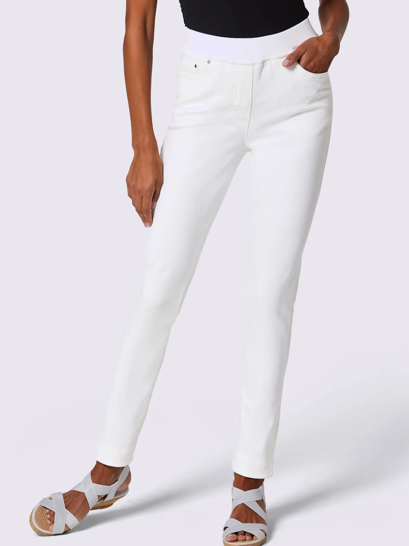 Jean mélange coton et lyocell de qualité