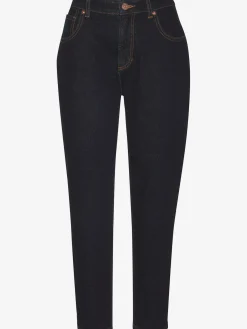 Jean mom coupe ajustée au niveau des hanches