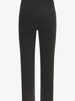 Jean mom coupe ajustée au niveau des hanches