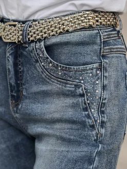 Jean petites pierres fantaisie